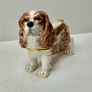 Beautiful Spaniel Keepsake Box by Kubla NEW